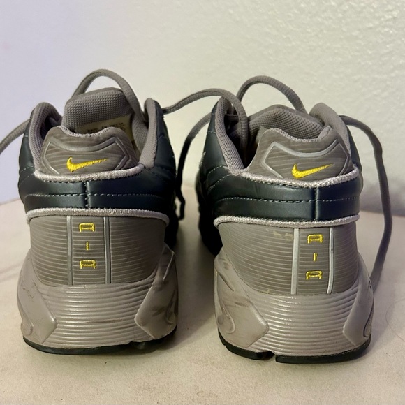 Nike Air Max. Grey w/yellow. Great shoe. Wore maybe 10 times - Picture 5 of 5